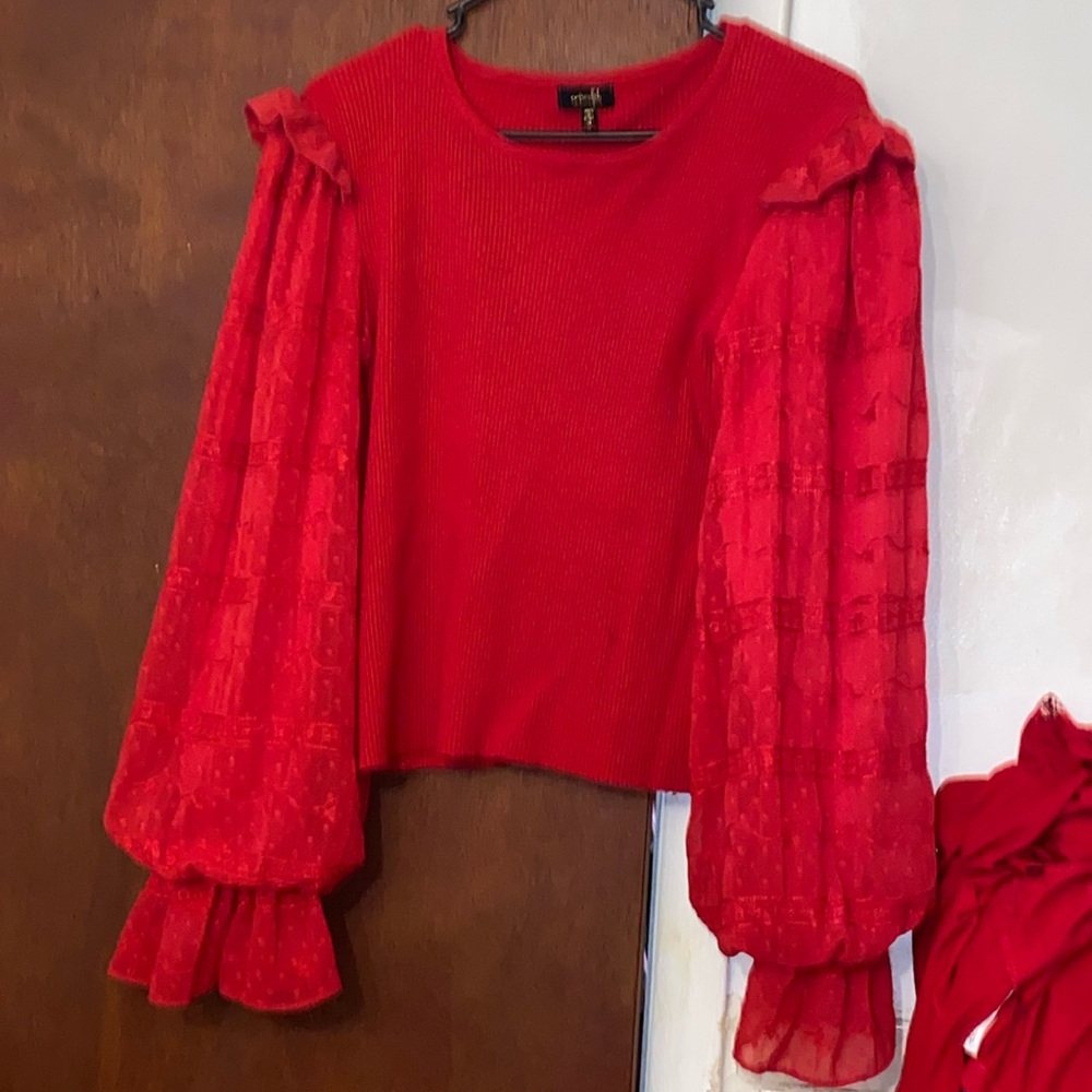 Beautiful red top